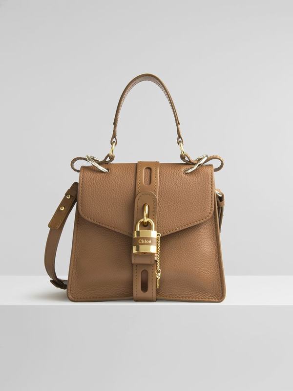 Chloé Bolsos Mujer Aby Day Marrones Nylon DOXG17950